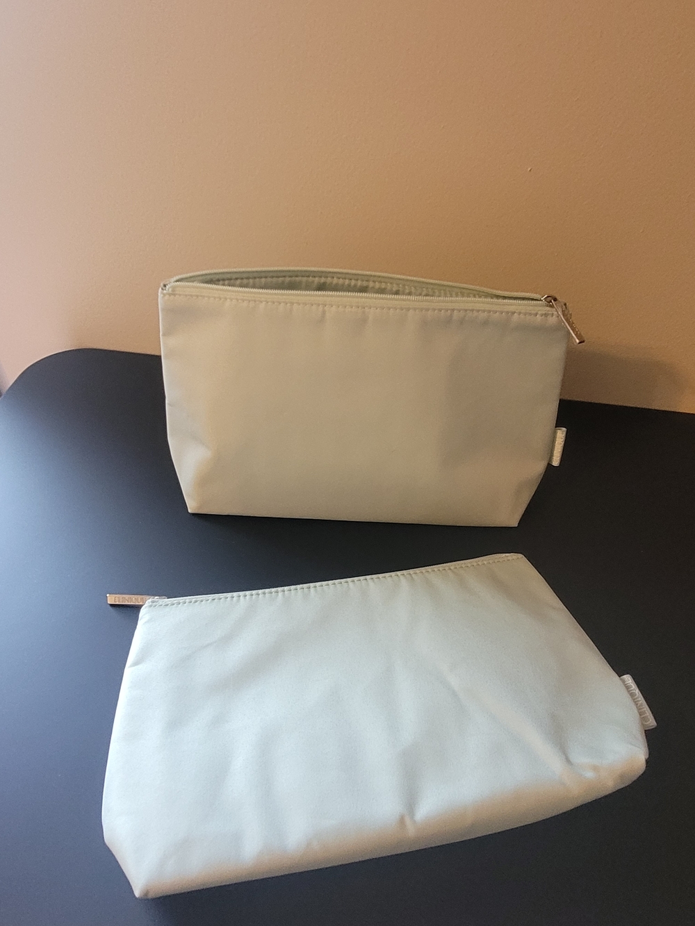 Clinique Light Blue Cosmetic Pouch Duo